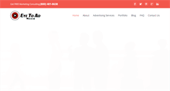 Desktop Screenshot of eyetoad.com