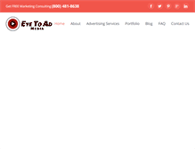 Tablet Screenshot of eyetoad.com